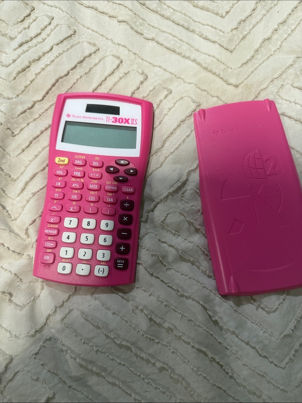Texas Instruments TI-30X IIS Scientific Calculator - Pink
